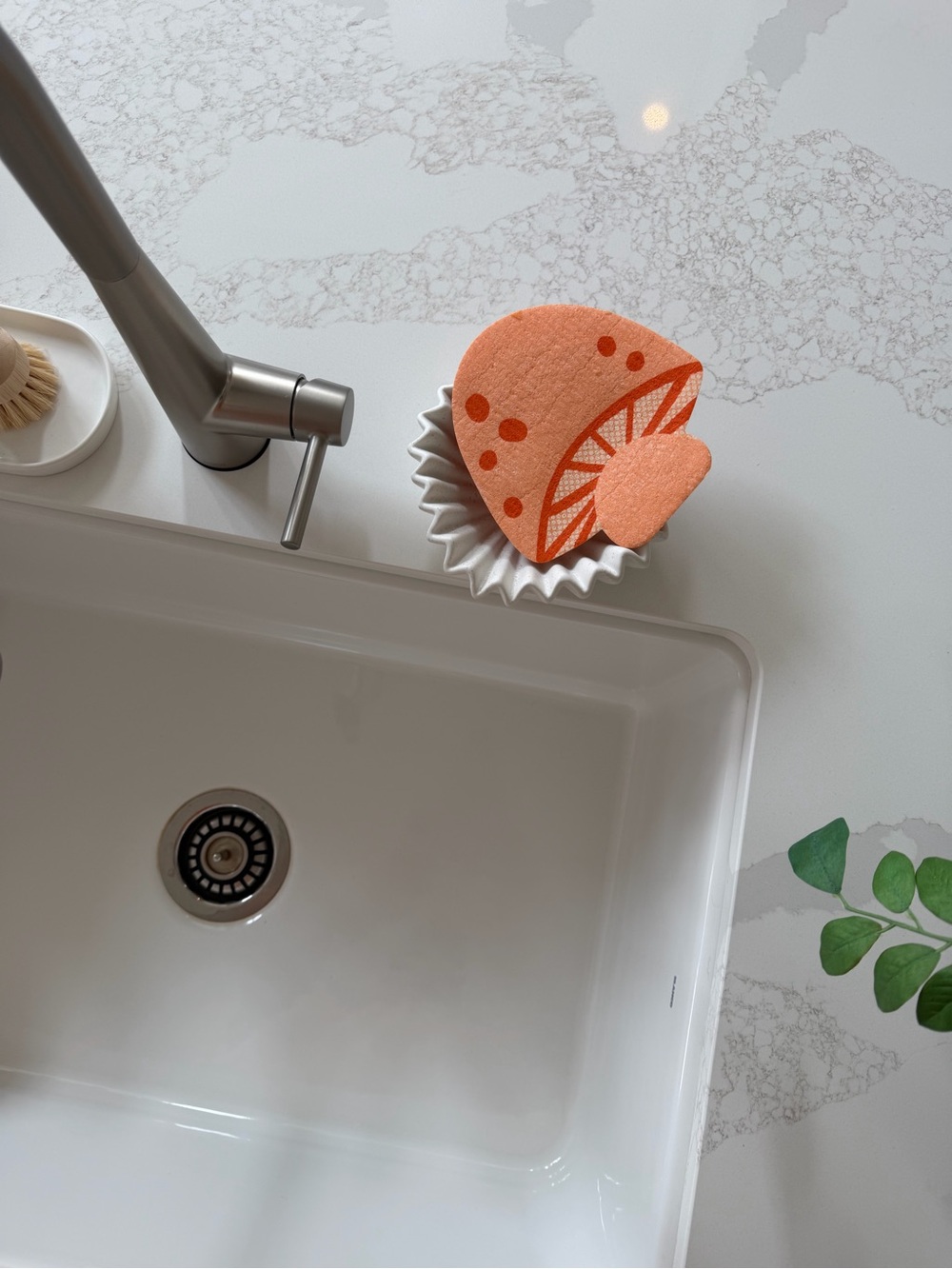 Mushroom Shaped Swedish Dishcloth